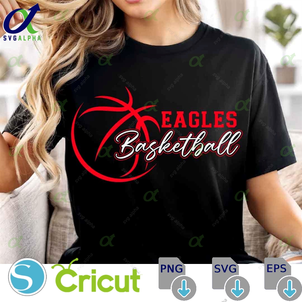 Eagles Svg Png Eagles Basketball Svg Eagles Mascot Basketball Clipart Cricut Cut Files Basketball Cheer Shirt